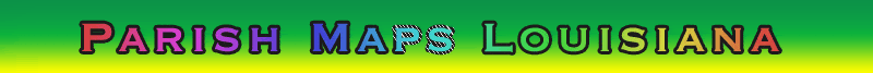 Louisiana parish county maps